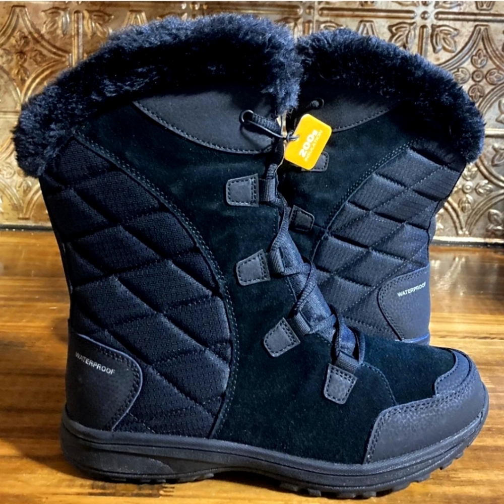 NWOB Columbia Ice Maiden II Waterproof Snow Boots Women's Size US 8.5